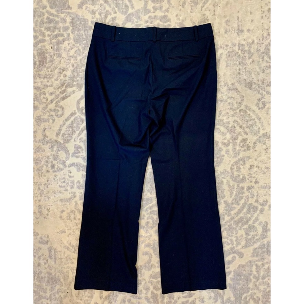 ANN TAYLOR Petite Black Straight Leg Dress Pants - Picture 2 of 3